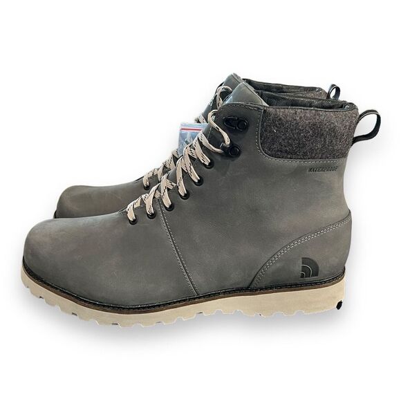 The North Face Work to Wear Lace WP Boots Zinc Grey / Silver Grey Men's Size 14 - Picture 1 of 7